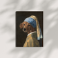 Portrait à la perle